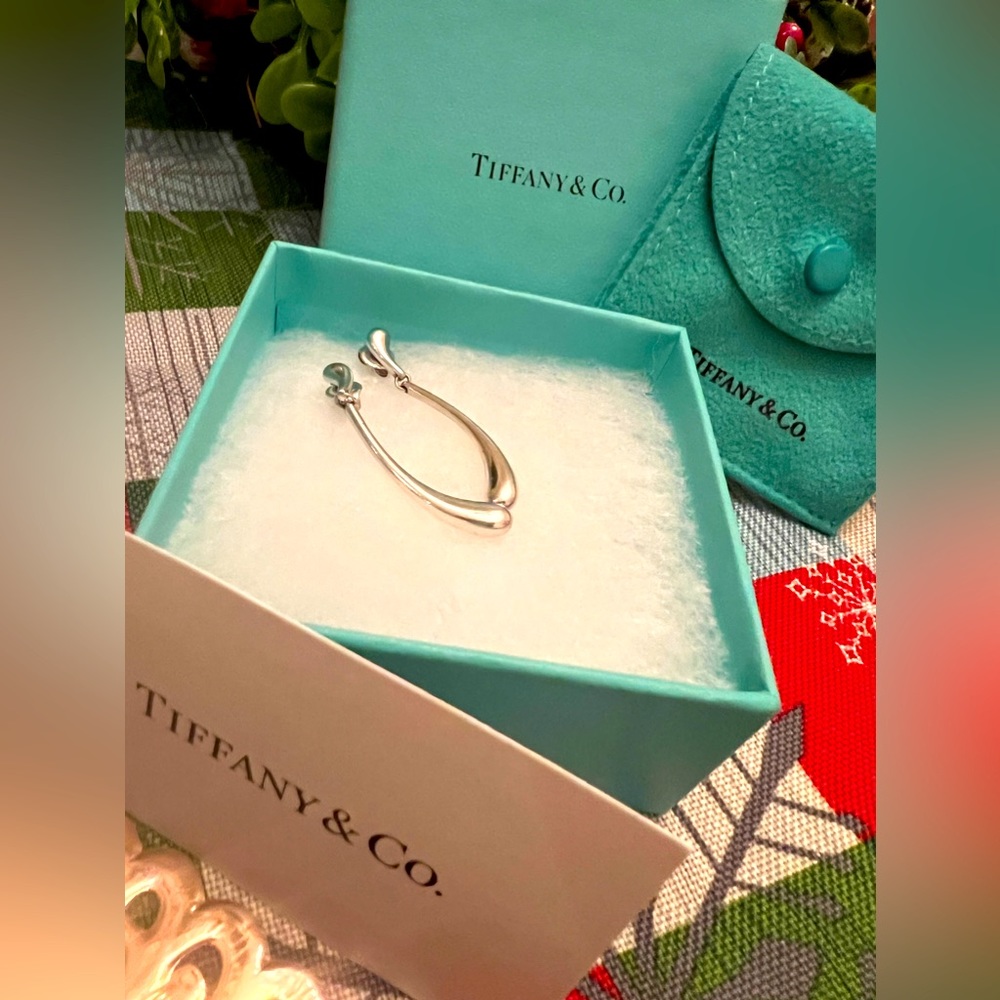 Tiffany & Co Elsa Peretti Teardrop Earrings